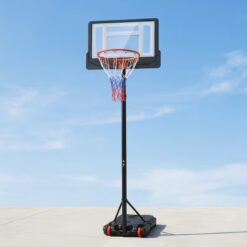 Height-Adjustable Basketball Hoop